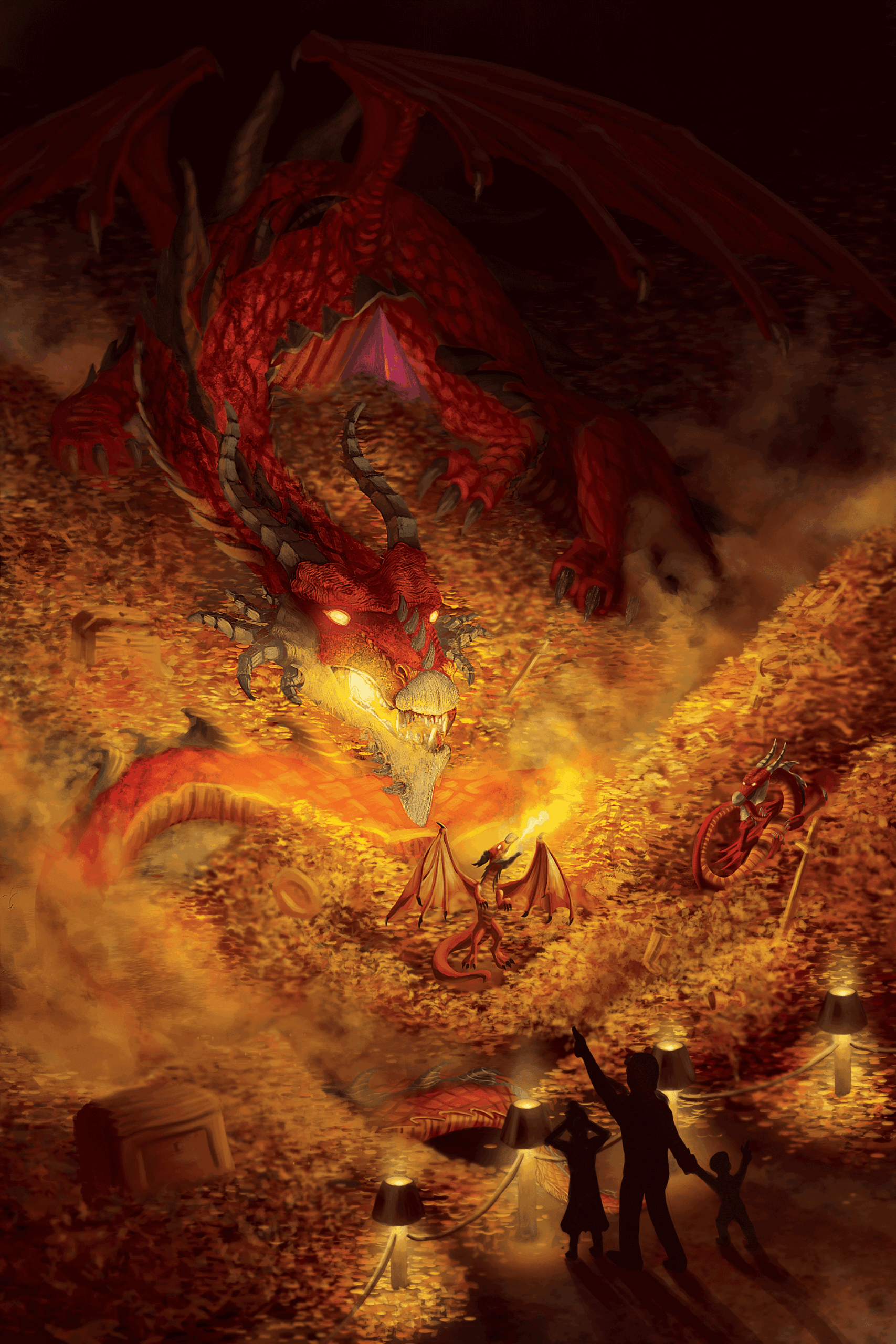 A painting of the Andrew-Gaia-Dragon